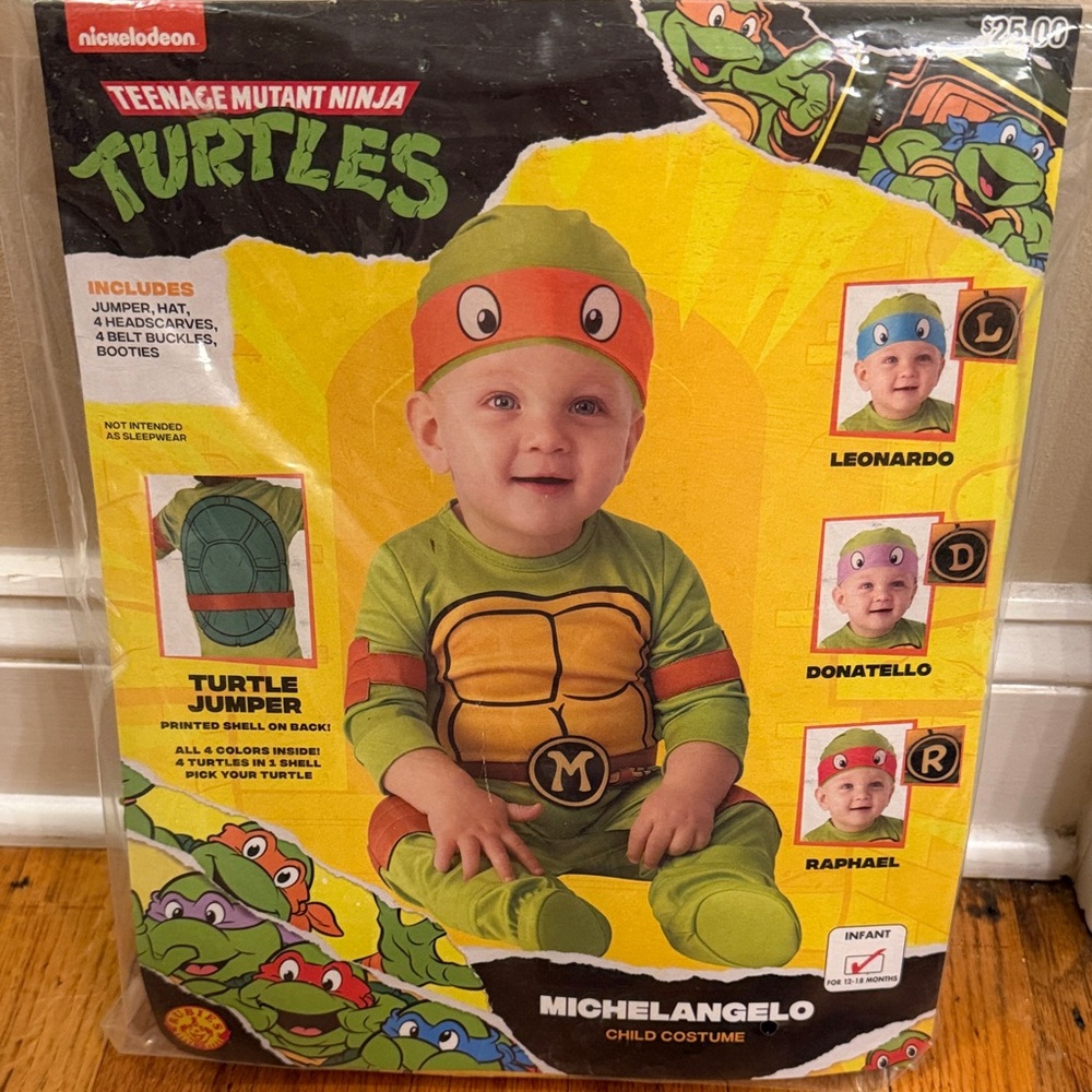TMNT Turtles Infant Costume